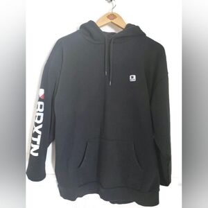 Brixton BRXTN Black Mens Hoodie Size XL